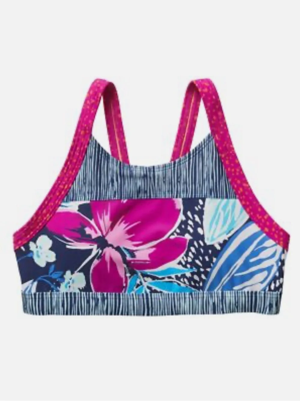 Athleta Girl Paradise Splash Tropical Bikini Top